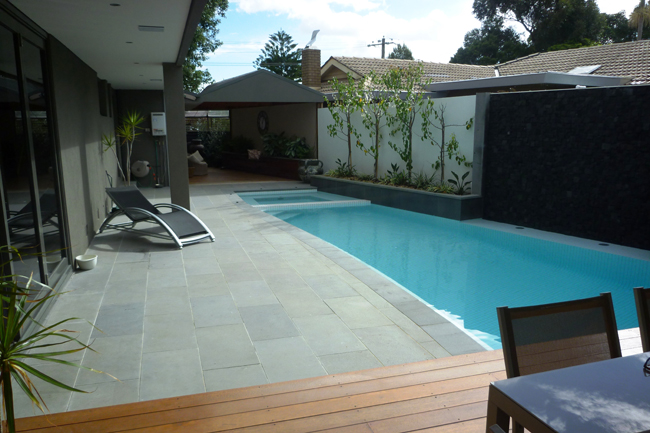 Rectangular Bluestone Paving